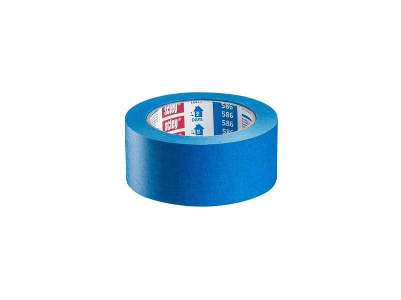 UV álló krepp szalag kék (no. 586) 25 mm x 33 m kültéri és beltéri  - 0300-863325